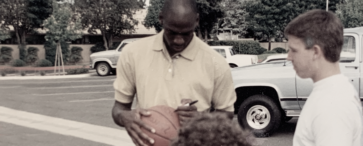 Meeting a Legend - Me and Mr. Jordan