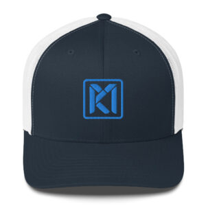 MK M LOGO HAT NAVY/BLU - 23011