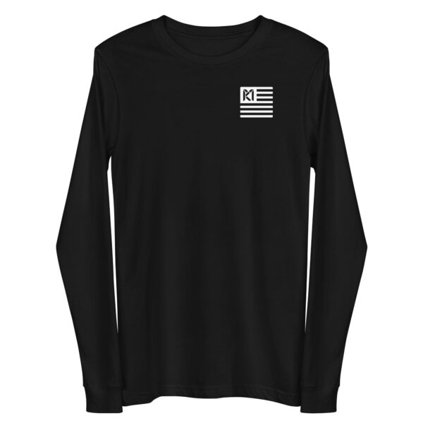 MK FLAG BLACK LONG SLEEVE - 23002