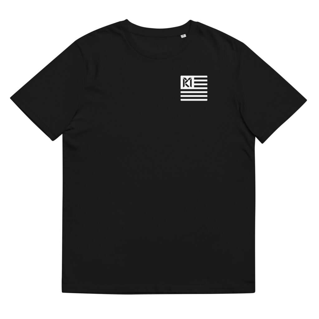 MK FLAG BLACK T-SHIRT - 23005