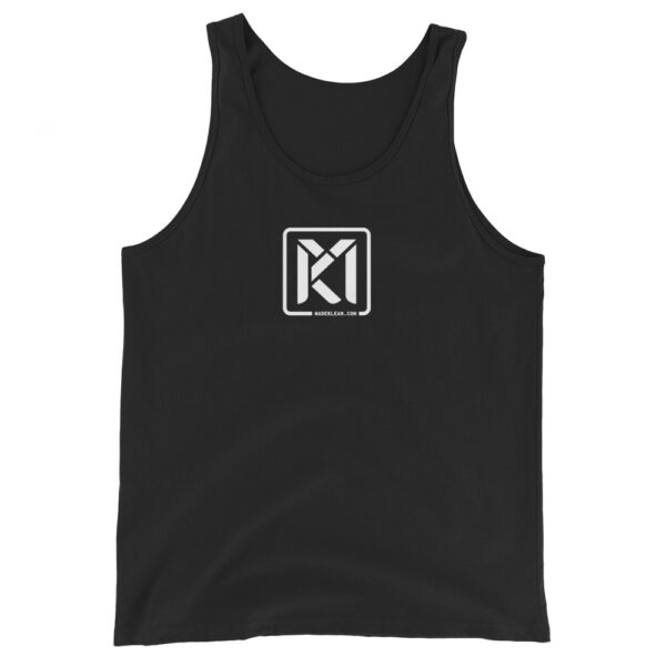 MK LOGO WTYPE BLACK TANK - 23026